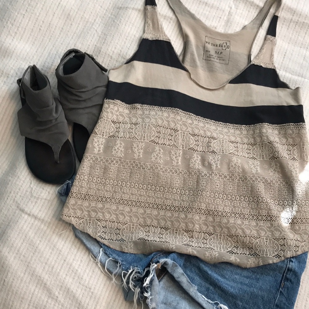 Mix rugged & chic with this tank!
